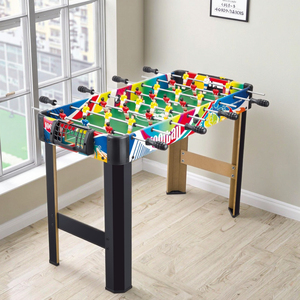 Venta caliente 38-Indoor Sports Table Factory Direct Foosball & Soccer Table Juguetes de <span class=keywords><strong>madera</strong></span> para niños Juegos de fútbol divertidos - Product Image 1