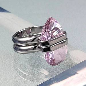 Nuevo Set de Joyería de Plata con Zirconia en Forma de Corazón, Serie 2025, Collar, Pendientes, Pulsera y Anillo, para Mujer, Uso Diario - Product Image 6