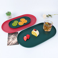 Assiettes rectangulaires jetables en PP pour fruits, bols faits main en matériau biodégradable, logo disponible en gros