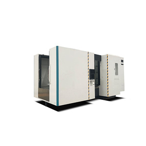 CNC HMC Alésage Machine Outil <span class=keywords><strong>Centre</strong></span> D'usinage Horizontal <span class=keywords><strong>Deux</strong></span> Stations VMC Traitement Fraisage Forage Taraudeuse Fanuc - Product Image 2