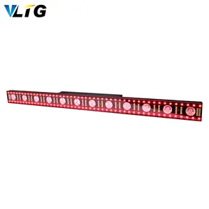 Led14 * 3W 3in1 dẫn ánh sáng ma trận DMX512 dẫn ánh sáng sân khấu thanh ma trận RGB