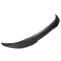 Aileron de coffre arrière en fibre de carbone noir de haute qualité pour Série 2 F22 2014-2021 F87 M2 2016-2021 Style PSM Déflecteur de vent en ABS