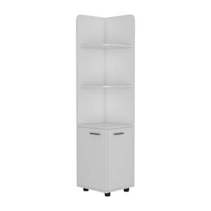 DB Freestanding Kairatu One-Drawer <b>Kitchen</b> <b>Storage</b> Cabinet with White Finish - Product Image 6