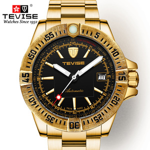 Montre mécanique étanche, tendance, automatique, bracelet en acier, montre de luxe pour homme - Product Image 6