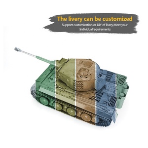 Tiger I (Mid Production) Bộ Mô Hình Tùy Chọn Đầy Đủ Xe Tăng Điều Khiển Từ Xa 1/16 Sơn Màu Tùy Chỉnh + Âm Thanh + Xe Tăng Bắn Súng - Product Image 6