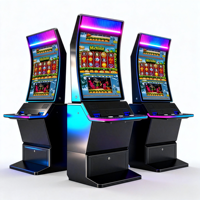 Gabinete de Juegos con Pantalla Curva de 43 Pulgadas, Compatible con el Sistema TITO, para Soluciones de Negocio de Juegos de Habilidad en Bares y Tabernas de Florida