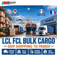 Transitaire Chine-France DDP Agent maritime LCL FCL Expédition de marchandises en vrac Livraison porte-à-porte