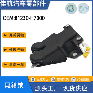 Verrou de hayon Kia 81230-H7000 pour K2500 Borrego Niro Plus Soluto, pièce de rechange en plastique - Product Image 5