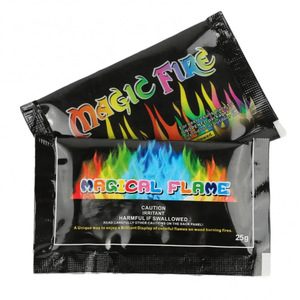 KS Color <b>Changing</b> Powder For Campfire Wood Outdoor Flame Parties Bonfires Evening Events Fire Starting Material 10g 15g 25g 30g - Product Image 1