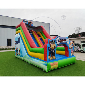 Tobogán Inflable Comercial de PVC, Castillo Hinchable con Tobogán, Casa de Brinco para Niños, Toboganes Inflables de 20 pies para Fiestas Infantiles - Product Image 4