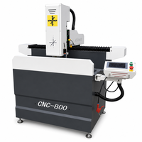 Machine de perçage et de fraisage verticale CNC pour profilés aluminium 800 mm, 3 axes, perçage 3 faces, 18 000 tr/min, haute rigidité pour fenêtres et portes intelligentes