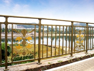 Balcony Railing Aluminium Stair Banisters Fences Aluminium Balustrades &amp; <strong>Handrails</strong> - Product Image 4