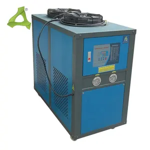 Mini 5 hp Air Cooled Industrial Water Cooler Chiller Freezer Machine