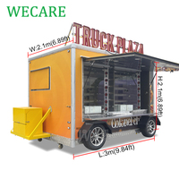 VIN Petite Camionnette Rapide pour Hot-dogs, Glaces, Café, Burgers, Remorque de Restauration Mobile, Camion de Thé aux Bulles avec Équipement de Cuisine Complet