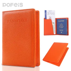 Promotional Bags Travel Credit Card Bag Handmade Designer Ladies Short Card Holder Passport And Ticket Bag For Travelling