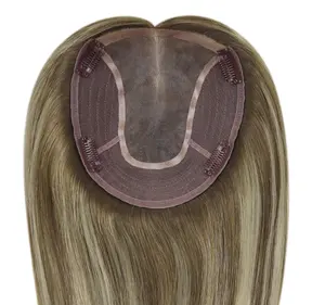 2024 New Design Topper Hair Silk Base Hair Topper Hair Topper Skin Injection For Women