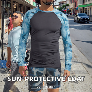 Veste de protection solaire anti-UV à séchage rapide avec capuche, en polyester/nylon, unisexe adulte - Product Image 2