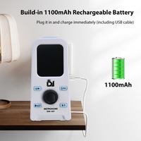 Métronome électronique DK avec haut-parleur Bluetooth, écran LCD rechargeable, métronome vocal pour mini piano, guitare, batterie