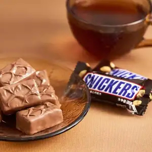 Snickers sandwiches barras de chocolate 31g, atacado barras de energia