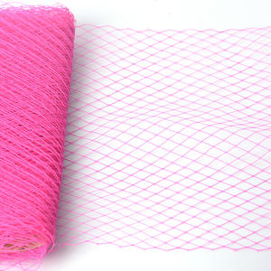 ผ้าคลุมหน้าผ้าตาข่ายประดับเพชรกว้าง25ซม. สีสันสดใสสำหรับถ่ายภาพในสตูดิโอมีสไตล์ตกแต่งงานแต่งงานสไตล์ย้อนยุค - Product Image 5