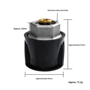 <span class=keywords><strong>Boquilla</strong></span> de Pistola de Agua para Lavado de Autos de Alta Presión Krcher Likichi Lutian <span class=keywords><strong>Nilfisk</strong></span>, Accesorio de Cabezal de Pulverización de Aleación de Aluminio, Hecho en China - Product Image 4
