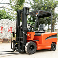 Chariot élévateur électrique à livraison rapide, 1,5 tonne, 2,5 tonnes, 3 tonnes, chariot élévateur électrique à batterie lithium, mini chariot élévateur avec déplaceur latéral
