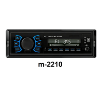 Radio para Auto, Reproductor MP3, Ranura para Tarjeta USB/TF, Radio FM/AM 1DIN Universal con Pantalla LCD y Soporte para Micrófono BT