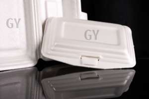 Recipiente de espuma desechable para comida, caja de espuma para llevar, caja de espuma de un solo uso, embalaje de alimentos, vajilla de espuma, cajas de espuma baratas - Product Image 2
