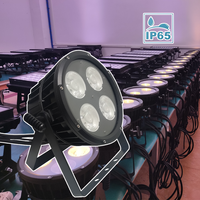 Projecteur LED extérieur ZY en alliage d'aluminium étanche IP65, 4x100W COB, température de couleur 3200K-6500K, contrôle DMX512, Ra95 CRI, blanc chaud