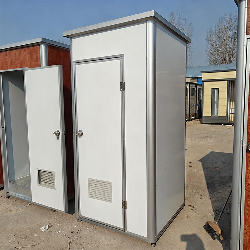 Modern Design Easy Assembly Light Steel Structure Mobile Mini Portable Eco-Friendly Outdoor Toilet Room House Public Toilet 4