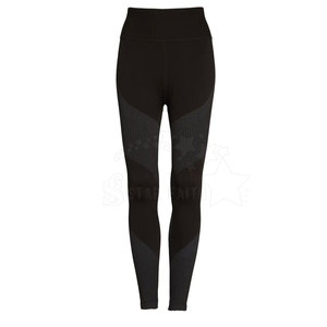 Mallas de Yoga de cintura alta para mujer superventas, pantalones de entrenamiento de gimnasio con logotipo personalizado, cierre de cintura elástica - Product Image 3