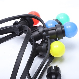 H05RNH2-F <span class=keywords><strong>สาย</strong></span> B22 E27กันน้ำสำหรับตกแต่ง<span class=keywords><strong>สาย</strong></span>ไฟ<span class=keywords><strong>แบบ</strong></span><span class=keywords><strong>แบน</strong></span>ยาว100ม. <span class=keywords><strong>ไฟ</strong></span>ราว <span class=keywords><strong>LED</strong></span> สำหรับเทศกาลกลางแจ้ง - Product Image 4