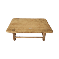 Table basse en bois massif de pin recyclé vintage rustique chinois table Kang pour meubles de salon