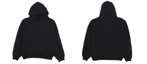 Sudadera con capucha OEM personalizada de algodón pesado para estampado de hojaldre ropa de calle unisex de alta calidad de gran tamaño para hombres - Product Image 4