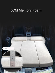 <span class=keywords><strong>Matelas</strong></span> <span class=keywords><strong>en</strong></span> mousse à mémoire de forme portable personnalisable pour <span class=keywords><strong>voiture</strong></span> SUV, <span class=keywords><strong>matelas</strong></span> de couchage de voyage pliable et doux, idéal pour l'équipement de camping autonome - Product Image 4