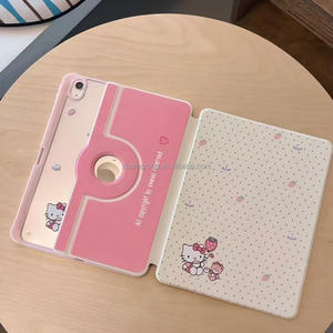 Funda Protectora con Diseño de Dibujos Animados para iPad 10 11, Funda para Tablet iPad 10.ª Generación, Antigolpes, Giratoria 360° - Product Image 2
