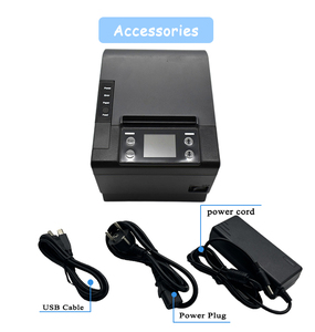 Thực tế nhất 80 mét Máy tính để bàn Máy in hóa đơn nhiệt với cáp USB máy in hóa đơn Wifi sản phẩm Chứng Khoán - Product Image 6