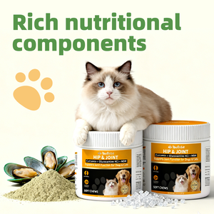 Golosinas Masticables Premium para Cadera y Articulaciones para Perros y Gatos - con Curcumina, Glucosamina HCl y MSM, OEM ODM Disponible - Product Image 3