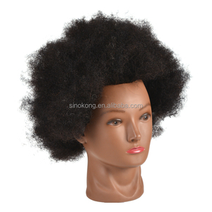 Kit de tressage de cheveux <span class=keywords><strong>afro</strong></span> bouclés pour mannequin, cheveux noirs, pour coiffures - Product Image 3