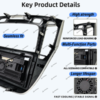 En gros, cadre Android pour autoradio Mercedes-Benz, kits de panneaux de tableau de bord, façade d'autoradio, cadre de radio de voiture