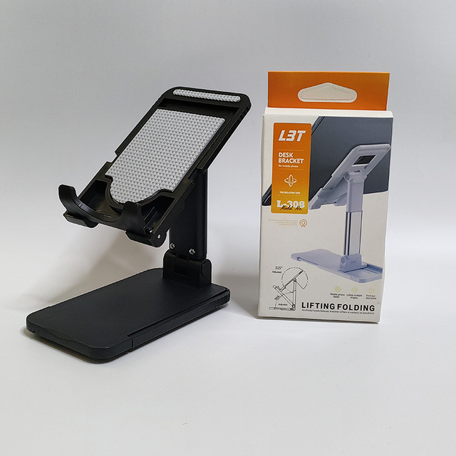 L308 ABS Adjustable Holder Phone Holder Cell Tablet Desk Thick Case Friendly Phone Holder Stand Cell Phone Stand Plastic