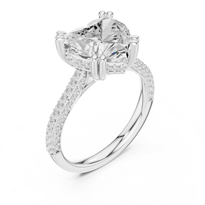 Anillo de Diamante Cultivado en Laboratorio de Oro Sólido de 14K para Mujer, Certificado IGI, Corte Excelente, Joyería Fina de Lujo, Regalo de Compromiso, Boda, Aniversario - Product Image 4