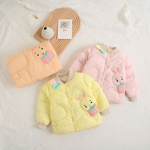 Vêtements pour enfants de style coréen E2woo, veste en duvet pour enfant, manteau en coton chaud pour bébé, automne et hiver - Product Image 4