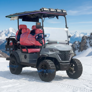 Golf Buggy Special Transportation Electric Sightseeing Cart Deposit High Quality Steel Golf Electric Carts for Sale - Product Image 6