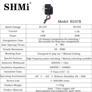 XG07B Mini Signal Feedback Furniture <b>Lock</b> With Intelligent Electronic Door for School & Hotel Use Construction XG07B 12v <b>Cabinet</b> - Product Image 4