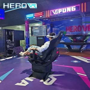 Plateforme de jeu <span class=keywords><strong>VR</strong></span> HEROVR Fast Payback Extreme 360 Motion avec structure métallique pour parcs d'aventure intérieurs/extérieurs - Product Image 1