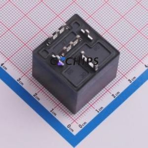 JQX-V5 012-1ZP Automotive Relay Through hole Component (THT),26x26mm Relay 12V 1 Changeover: 1C (SPDT-Changeover)::: 5 80A-14VDC - Product Image 2