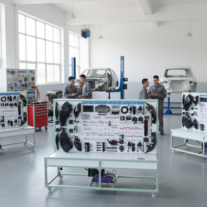 Tablero <span class=keywords><strong>de</strong></span> Demostración del Sistema Eléctrico del Vehículo Completo, Herramientas y Equipos <span class=keywords><strong>de</strong></span> Prueba para Capacitación en Electricidad Automotriz - Product Image 2