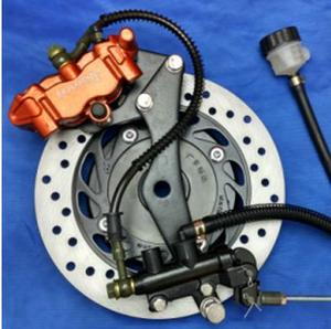 Cơ chế Phanh đĩa, phanh trống thay đổi thành Phanh thủy lực đĩa, xe máy phổ thông - Product Image 2