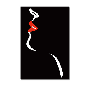 Modern <strong>Women's</strong> Sexy Figure Nude Decorative Painting Custom-Size <strong>Portrait</strong> Canvas Abstract Impressionist for Home